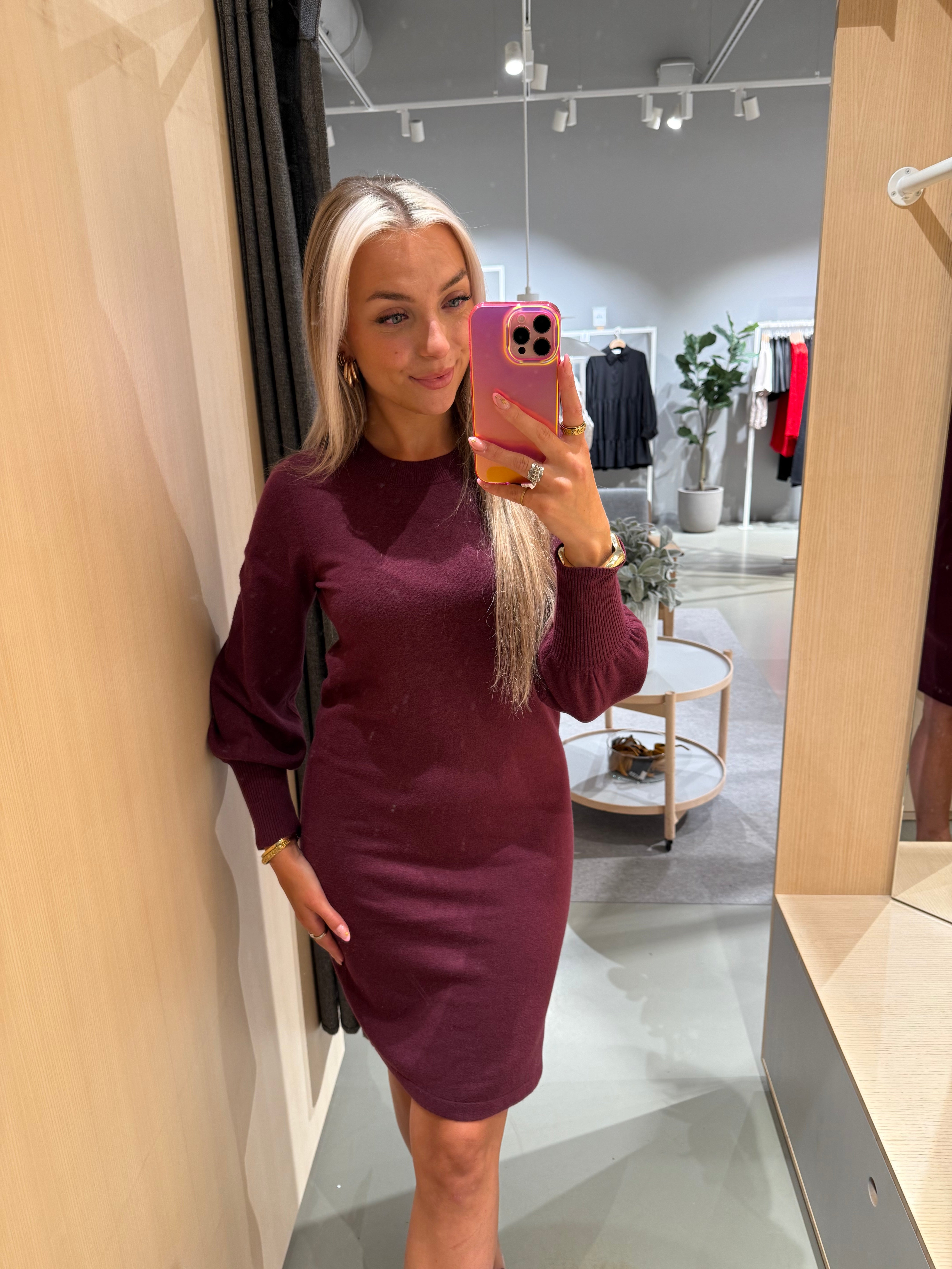 VIKERRY Midi Dress - Fig